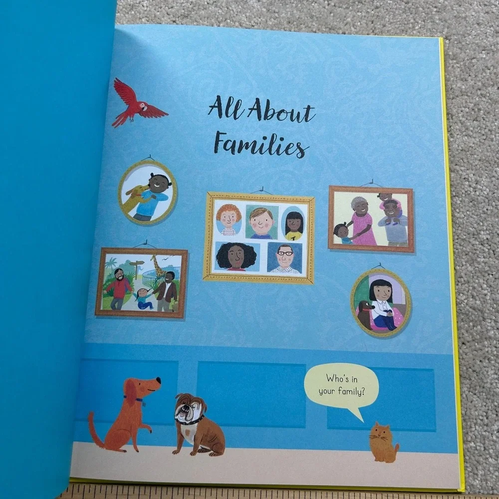 All About Families Felicity Brooks 2019 Illustrated‎ Children's Book Usborne